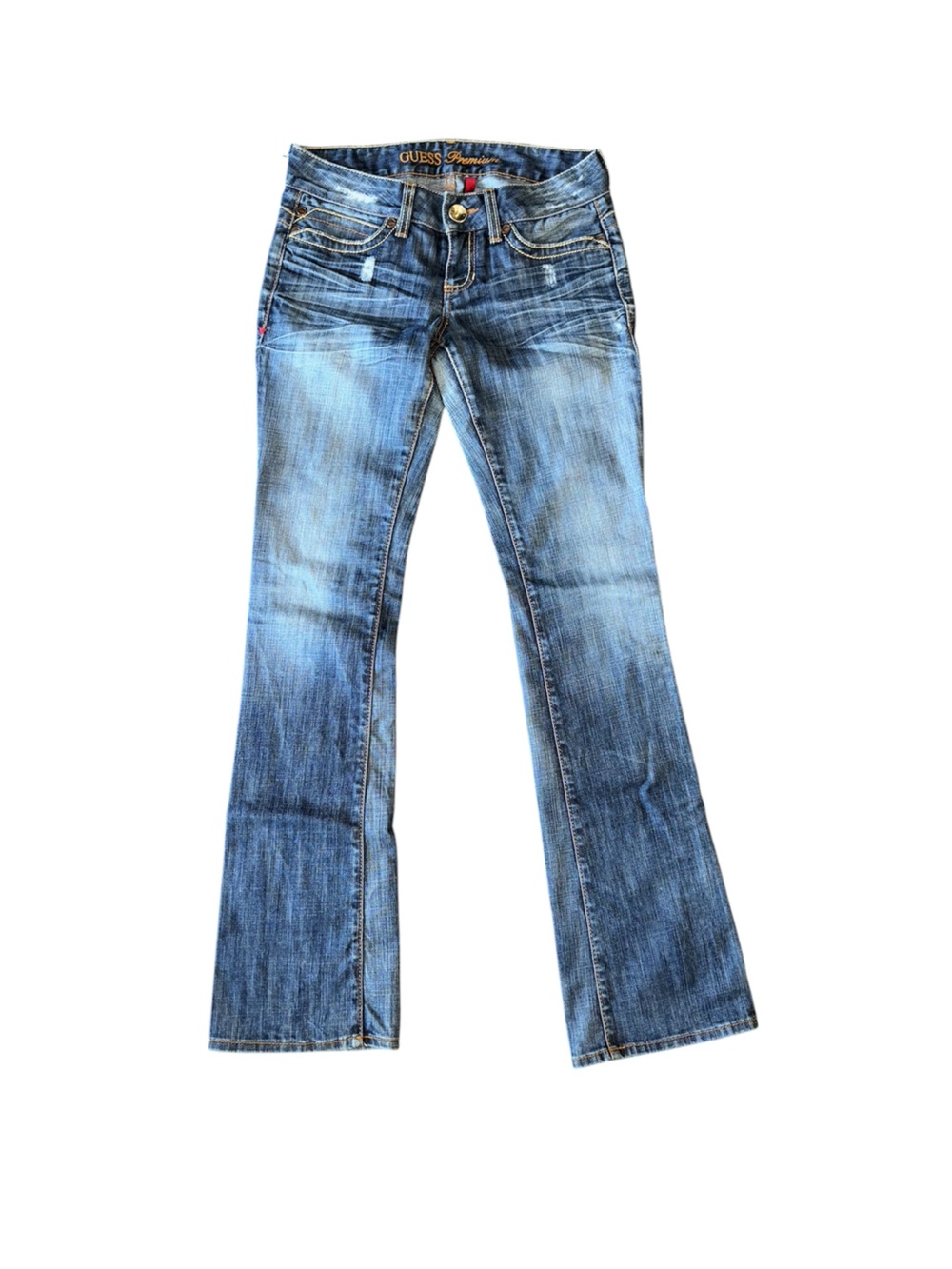 Guess Daredevil Boot-Cut Jeans Size 27